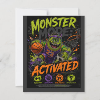 モンスターモード起動 – スポーツモンスター バスケットボール