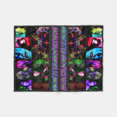 モンスターモービエトンモンスターバナーズシーズン2-5 フリースブランケット (正面(横))