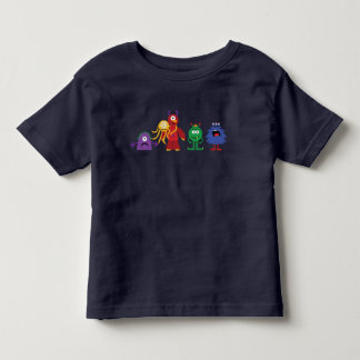 モンスターライン幼児のネイビーブルーティー トドラーTシャツ