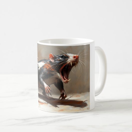 モンスターラット コーヒーマグカップ (正面右)
