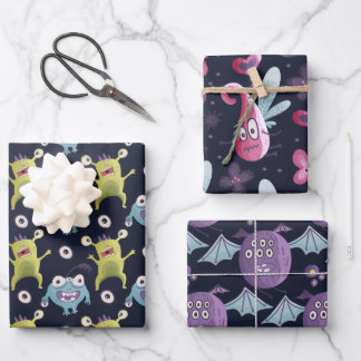 モンスターラッピング紙シート ラッピングペーパーシート