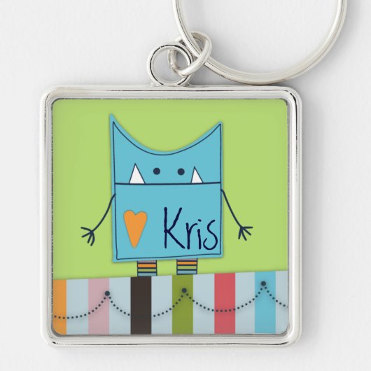 モンスターラブキーチェーン キーホルダー (正面)