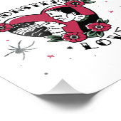 モンスターラブブブブライドのフランケンシュタインヴィンテージタトゥー フォトプリント            (角)