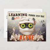 モンスターリテラシーキッズ教育はがき ポストカード (正面/裏面)