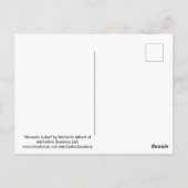 モンスターロータスはがき ポストカード (裏面)