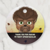 モンスターワーウルフピークブキャンディバッグラベル フェイバータグ (裏面)