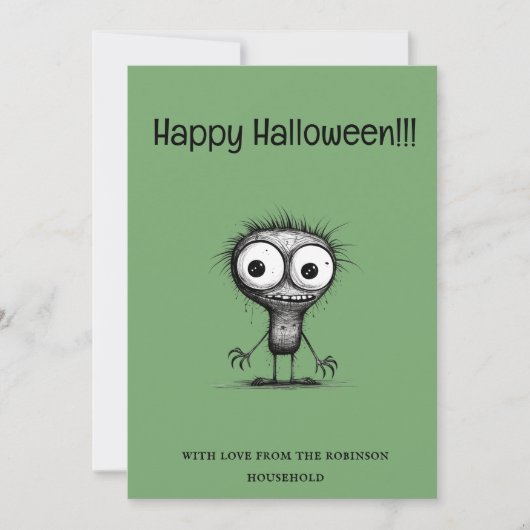 モンスター予測できなハッピーハローウィンカード シーズンカード (正面)