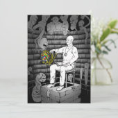 モンスター付きキューブ魔法 カード (スタンド正面)