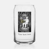 モンスター付きキューブ魔法 ガラス缶 (裏面)