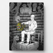 モンスター付きキューブ魔法 フォトプラーク (正面)