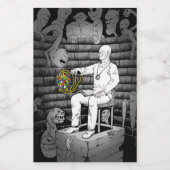 モンスター付きキューブ魔法 フードラベル (シングルラベル)