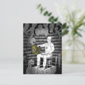 モンスター付きキューブ魔法 ポストカード (スタンド正面)