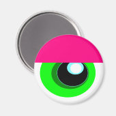 モンスター冷蔵庫スリーピーアイマグネット2 マグネット (正面/裏面)