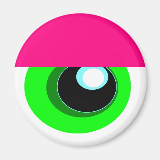 モンスター冷蔵庫スリーピーアイマグネット2 マグネット (正面)