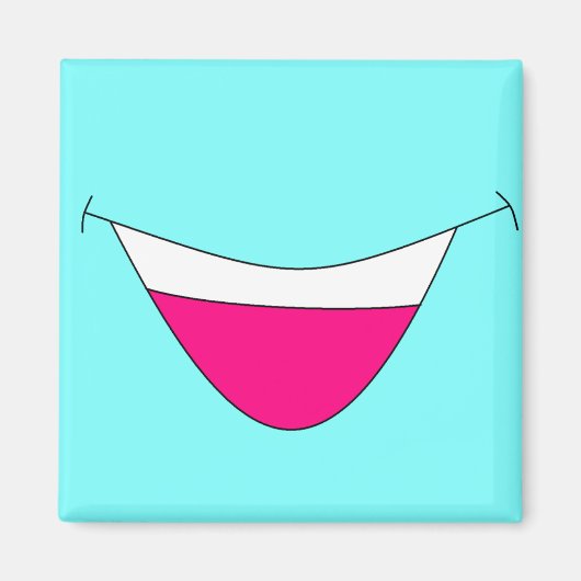 モンスター冷蔵庫口磁石 マグネット (正面)