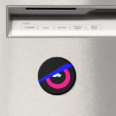 モンスター冷蔵庫(不機嫌アイ2) マグネット (インサイチュ (食洗機))