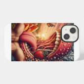 モンスター大口 iPhoneケース (裏面横)