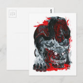 モンスター子猫 ポストカード (正面/裏面)