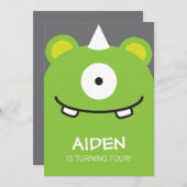 モンスター招待状 招待状 (正面/裏面)