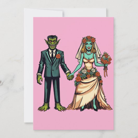 モンスター新郎新婦の芸術 シーズンカード (正面)