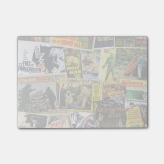 モンスター映画コラージュ ポストイット