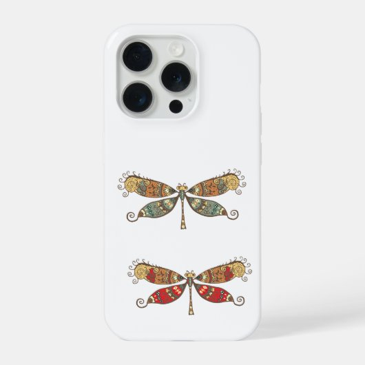 モンスター装飾トンボ iPhoneケース (裏面)