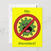 モンスター記号なし ポストカード (正面/裏面)