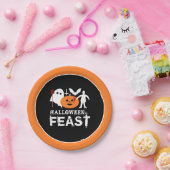 モンスター集団、ハローウィンパーティ ペーパープレート (パーティー)