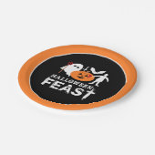 モンスター集団、ハローウィンパーティ ペーパープレート (アングル)