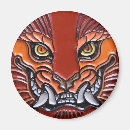 モンスター顔磁石 マグネット (正面)