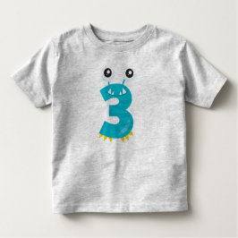 モンスター3 トドラーTシャツ