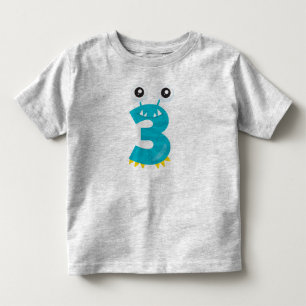 モンスター3 トドラーTシャツ