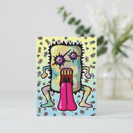 モンスター6 ポストカード (スタンド正面)