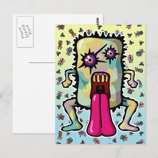 モンスター6 ポストカード (正面/裏面)