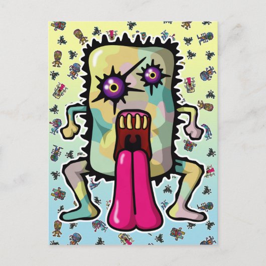 モンスター6 ポストカード (正面)