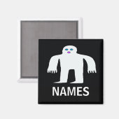 モンスター,お土産 マグネット (正面/裏面)