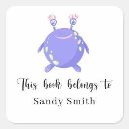 モンスター – この本は次のものだ スクエアシール