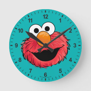 『モンスター・アット・ザ・エンド』  エルモ ラウンド壁時計