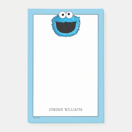 『モンスター・アット・ザ・エンド・オブ・ストーリー』 |クッキーの怪物 ポストイット (正面)