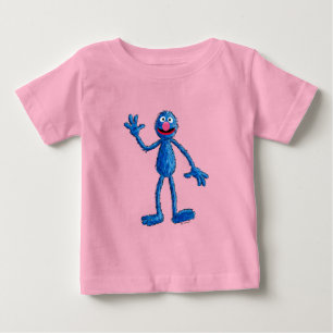 『モンスター・アット・ザ・エンド・オブ・ストーリー』   Grover ベビーTシャツ