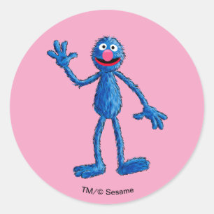 『モンスター・アット・ザ・エンド・オブ・ストーリー』 Grover ラウンドシール