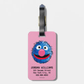 『モンスター・アット・ザ・エンド・オブ・ストーリー』 | Grover ラゲッジタグ (裏面縦)