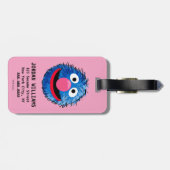 『モンスター・アット・ザ・エンド・オブ・ストーリー』 | Grover ラゲッジタグ (裏面横)