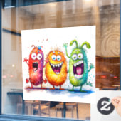 モンスター ウィンドウサイン (カフェ窓)