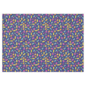 モンスター キュート 面白い 1歳の誕生日パーティーテーマ テーブルクロス (正面(横))