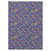 モンスター キュート 面白い 1歳の誕生日パーティーテーマ テーブルクロス (正面)