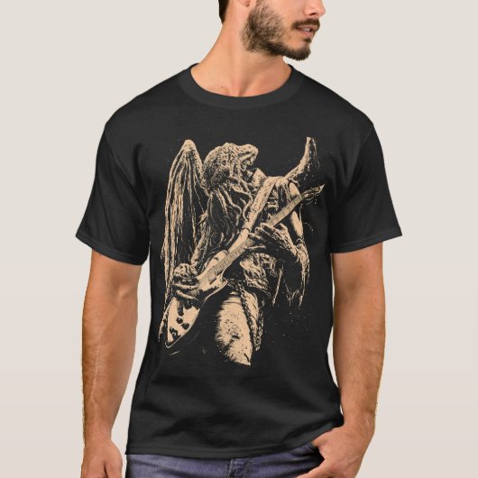 モンスター・ギタリスト Tシャツ (正面)