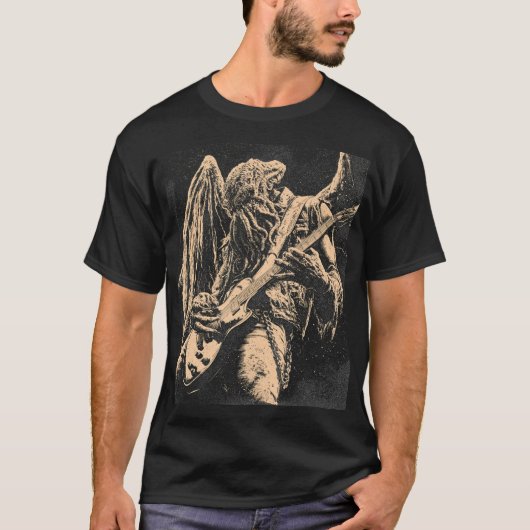 モンスター・ギタリスト Tシャツ (正面)