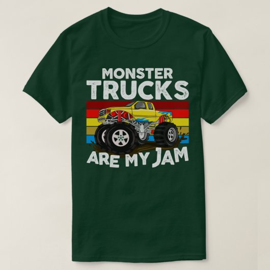 モンスター・トラックが私のすべてだ Tシャツ (デザイン正面)