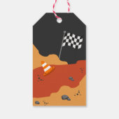 モンスター トラック パーティー ギフト タグ (裏面)